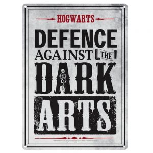 Harry Potter Blechschild "Defence against the Dark Arts"