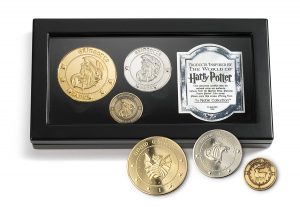 Gringotts Münzen Set: Galleone, Sickel & Knut Harry Potter Währung
