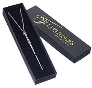 Harry Potter Zauberstab Kette versilbert von Warner Bros. halskette