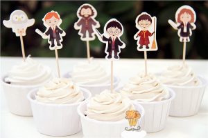 Cupcake-deko mit Harry Potter Charaktere backen, Backzubehör, Mottoparty