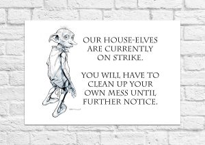 Dobby Hauselfen Streik Harry Potter