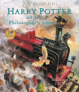 Illustrierte Ausgabe "Harry Potter and the Philosopher´s Stone" auf Englisch (Ausgabe 2015)