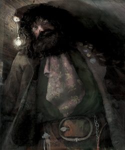 Illustration aus "Harry Potter and the Philosopher´s Stone" auf Englisch (Ausgabe 2015)