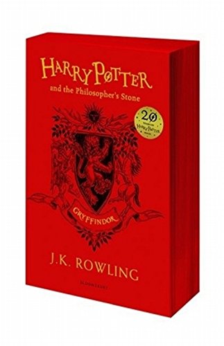 Taschenbuch Gryffindor-Edition von "Harry Potter and the Philosopher´s Stone" (Englisch)