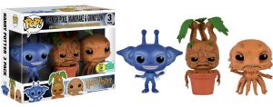 Wichtel, Alraune und Grindeloh Funko Pop! Figuren Set aus Harry Potter