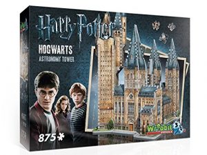 Astronomieturm Hogwarts Schloss 3d puzzle Harry Potter
