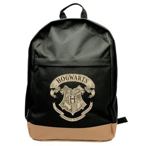 Schwarzer Harry Potter Rucksack mit Hogwarts-Wappen