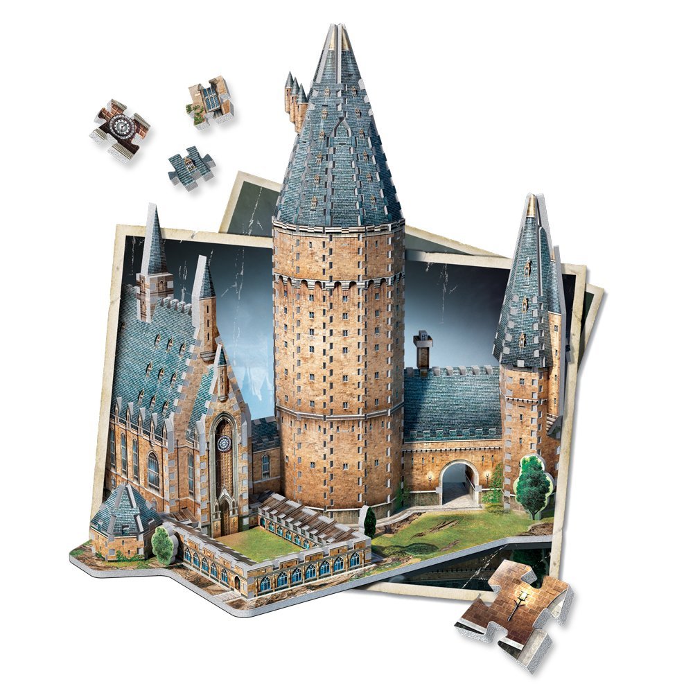 Harry Potter Große Halle Hogwarts-Schloss 3D-Puzzle