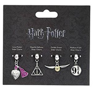 Anhänger (Charms) für Bettelarmband Trank, Heiligtümer des Todes, Schnatz, Gleis 9 34
