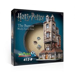 Das Haus der Weasleys, der Fuchsbau, als detailreiches 3D Puzzle