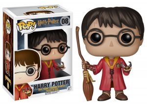 Harry Potter Funko Pop! Figur mit Quidditch-Umhang