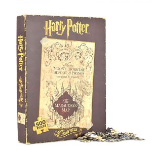500-teiliges Puzzle der Karte des Rumtreibers aus Harry Potter