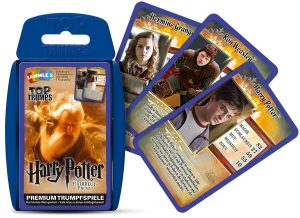 Top Trumps Quartett-Kartenspiel mit Charakteren aus "Harry Potter und der Halbblutprinz"