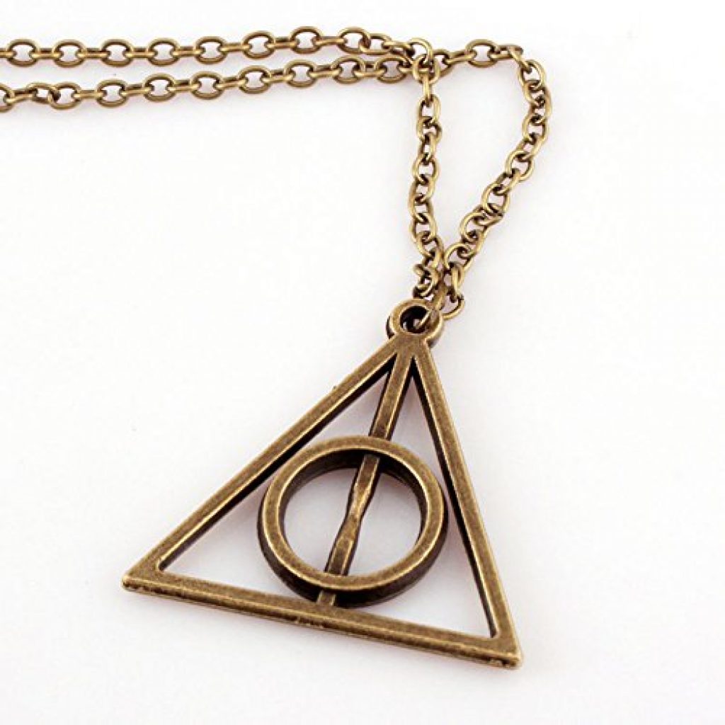 Harry Potter Kette Heiligtümer Des Todes Kette "Heiligtümer des Todes" aus Bronze - FanTasium