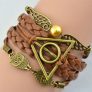 Harry Potter Armband mit Leder